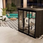 The startup Nooka Space brings innovation to airport terminals by introducing the concept of flex office booths on demand