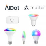 Smart light bulbs and Smart Plug from AiDot Ecosystem are one of the First to be Matter-certified