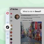 Opera becomes the first browser to add built-in TikTok