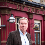 The Queen Vic pub in the BBC soap opera EastEnders is a popular meeting place for Westham FC fans