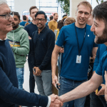 Tim Cook and Ted Lasso are not related?