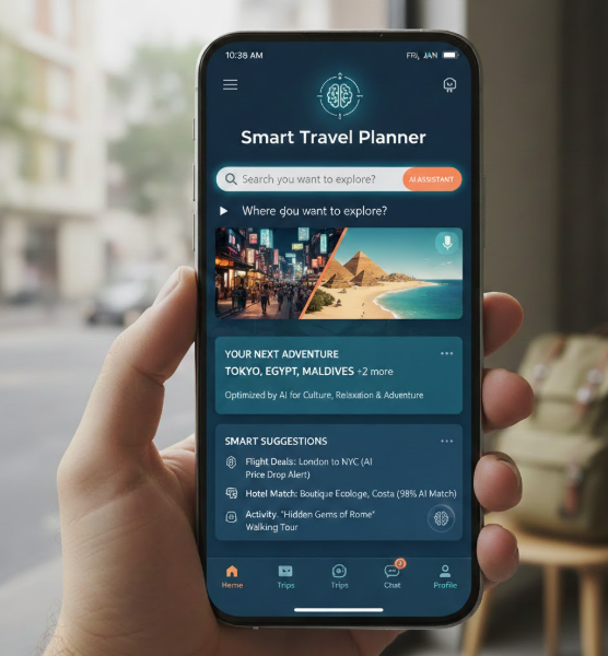 Smart Travel Planner AI Powered Vacation Solutions Mpelembe Network Smart Travel Planner 